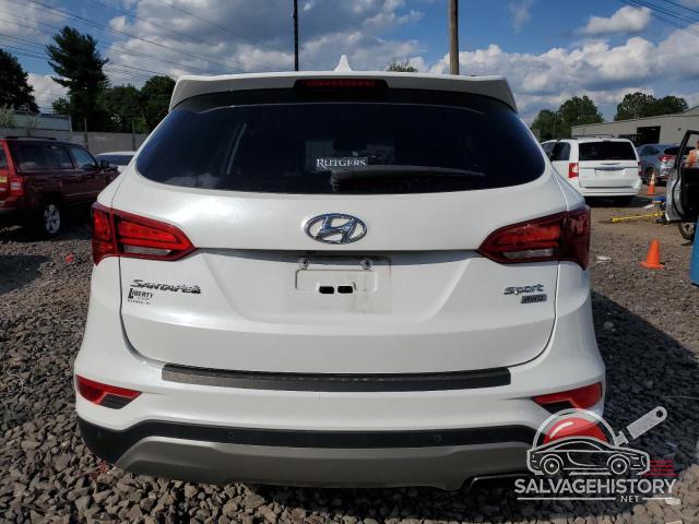 5XYZUDLB3JG518180 2018 HYUNDAI SANTA FE photo no. 6