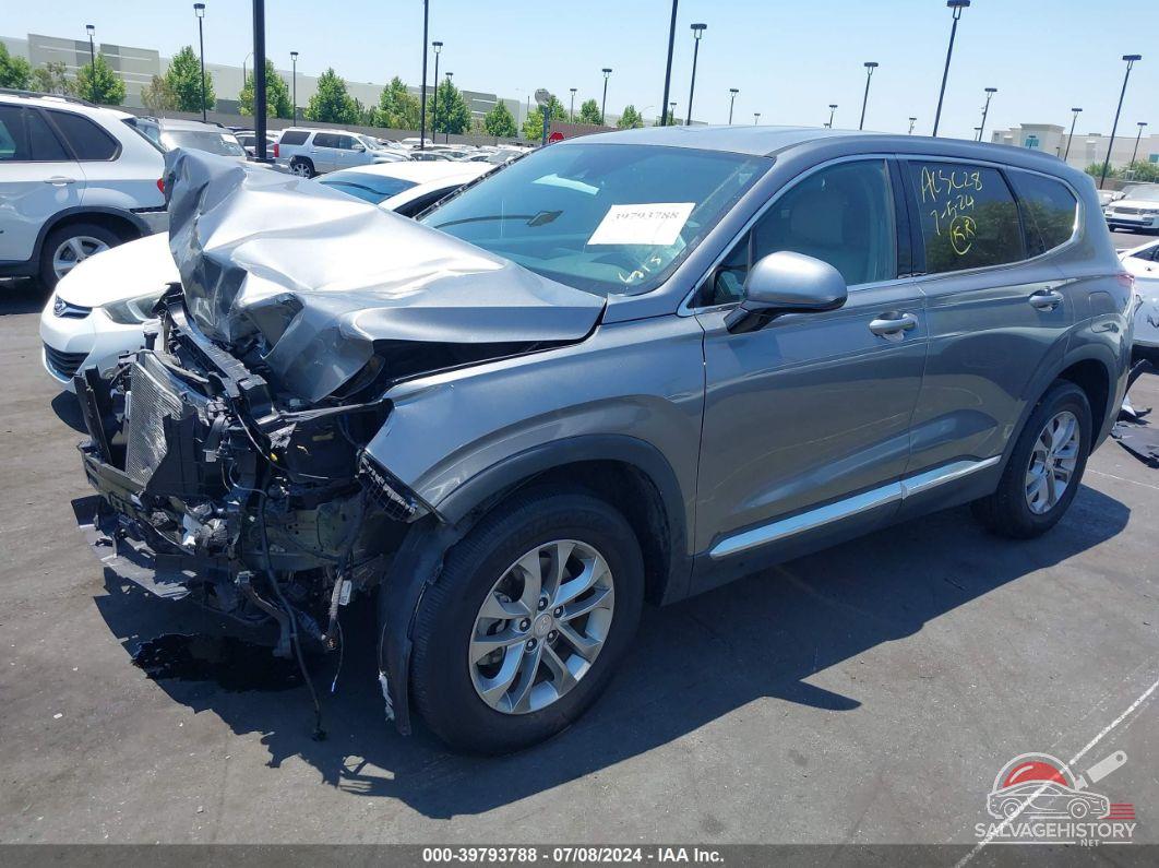5NMS33AD6KH036815 2019 HYUNDAI SANTA FE photo no. 2