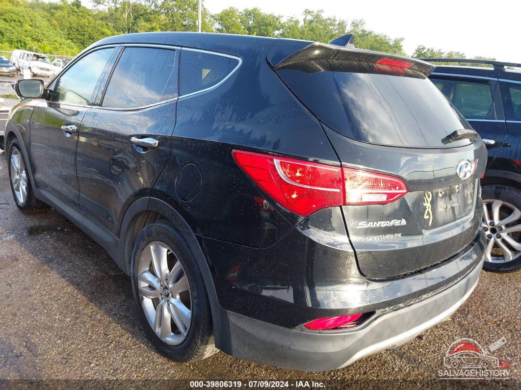 5XYZW3LA1DG105609 2013 HYUNDAI SANTA FE SPORT photo no. 3