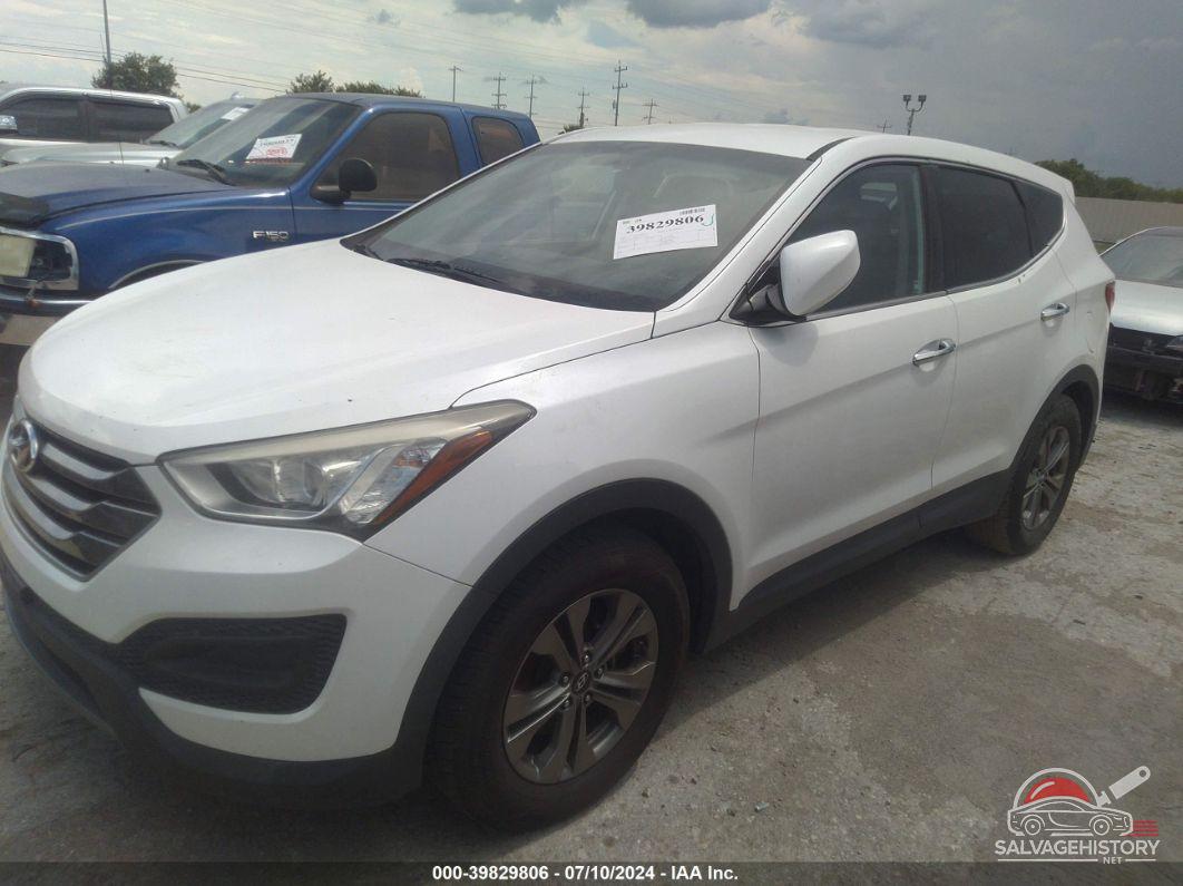 5XYZTDLB6GG348473 2016 HYUNDAI SANTA FE SPORT photo no. 2