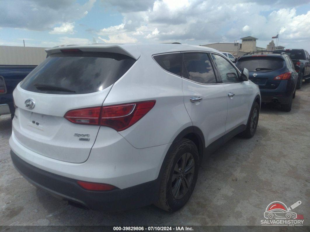 5XYZTDLB6GG348473 2016 HYUNDAI SANTA FE SPORT photo no. 4
