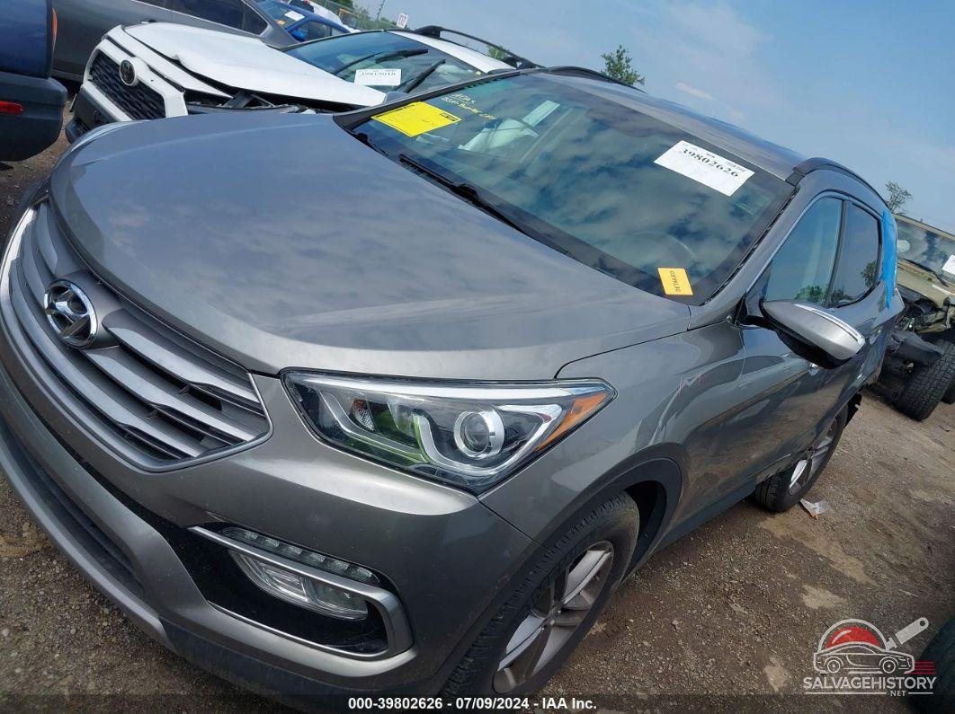 5NMZU3LB9HH006207 2017 HYUNDAI SANTA FE SPORT photo no. 2