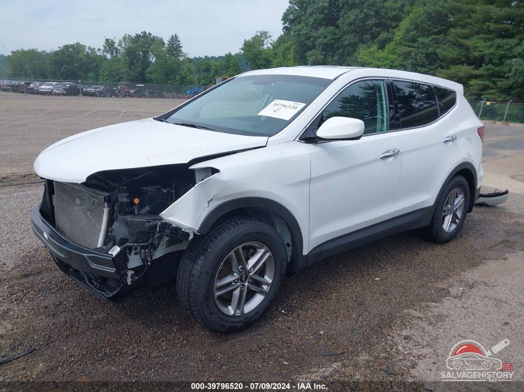5NMZT3LB9JH072572 2018 HYUNDAI SANTA FE SPORT photo no. 2