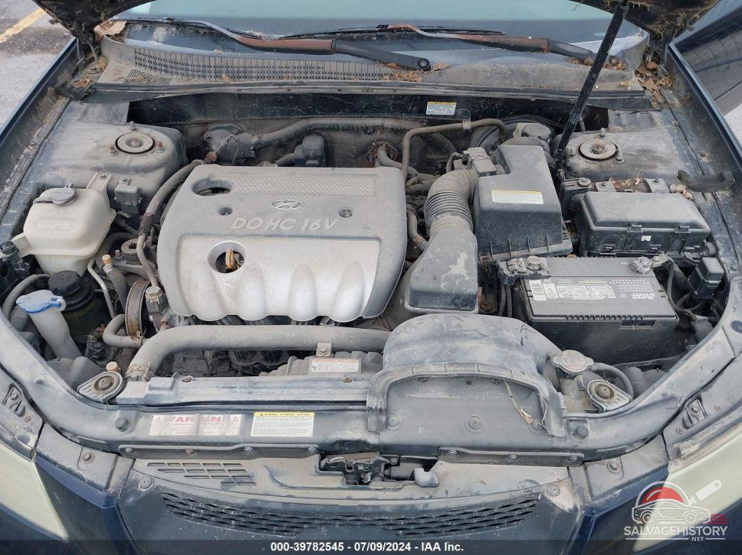 5NPEU46C66H072206 2006 HYUNDAI SONATA photo no. 10