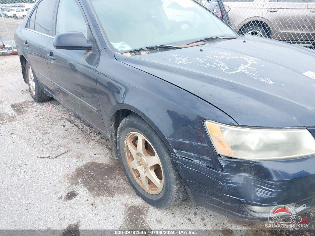 5NPEU46C66H072206 2006 HYUNDAI SONATA photo no. 6