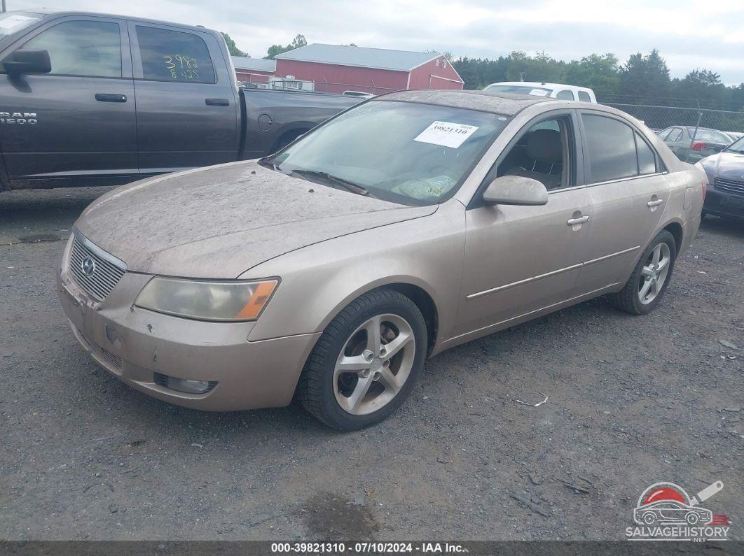 5NPEU46F56H019698 2006 HYUNDAI SONATA photo no. 2
