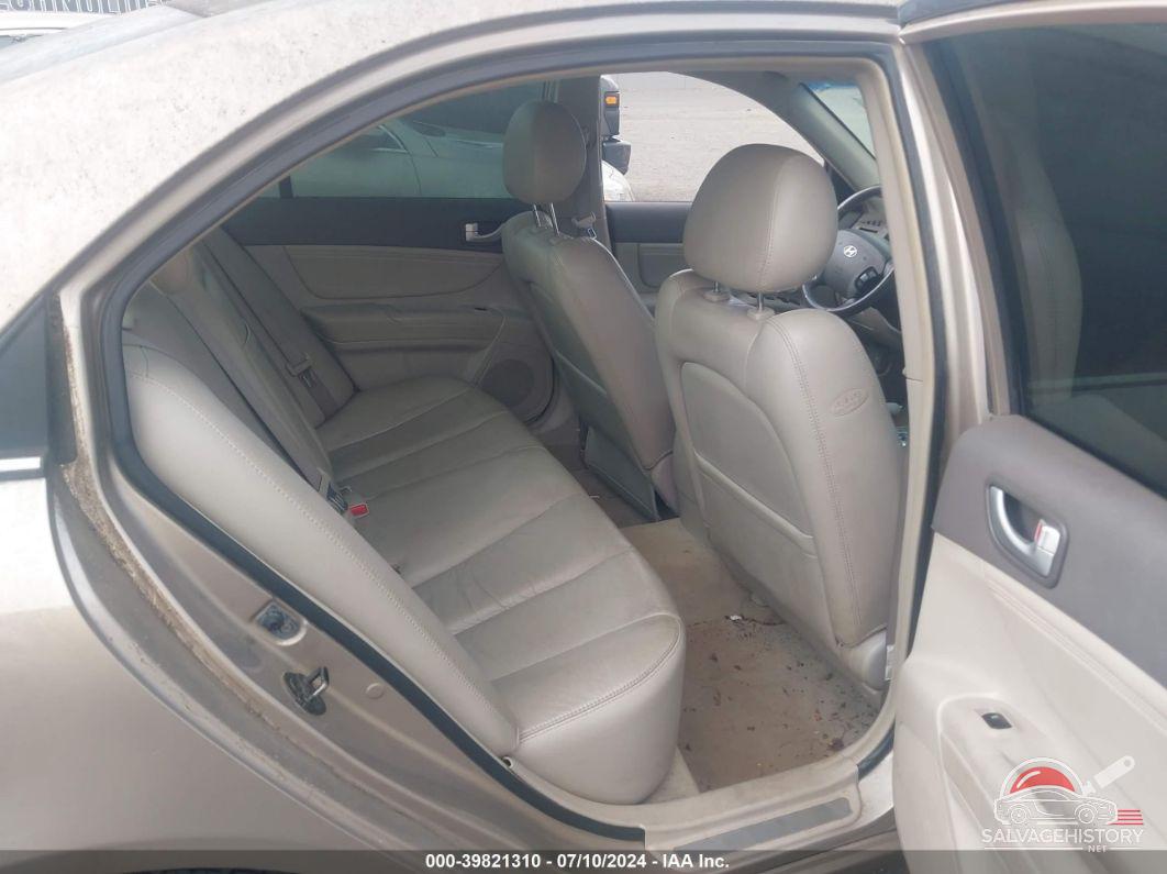 5NPEU46F56H019698 2006 HYUNDAI SONATA photo no. 8