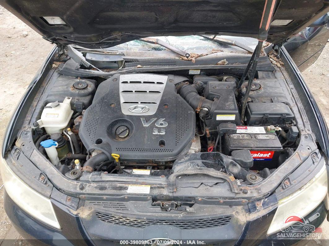 5NPEU46F76H058373 2006 HYUNDAI SONATA photo no. 10