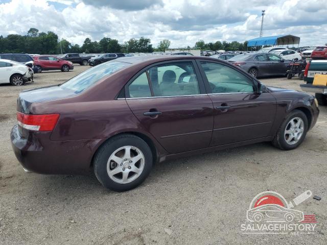 5NPEU46F86H103322 2006 HYUNDAI SONATA photo no. 3