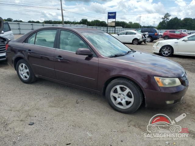 5NPEU46F86H103322 2006 HYUNDAI SONATA photo no. 4