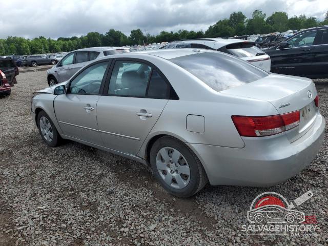 5NPET46C47H275728 2007 HYUNDAI SONATA photo no. 2