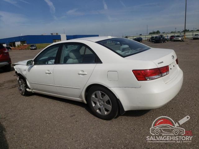 5NPET46C48H396454 2008 HYUNDAI SONATA photo no. 2