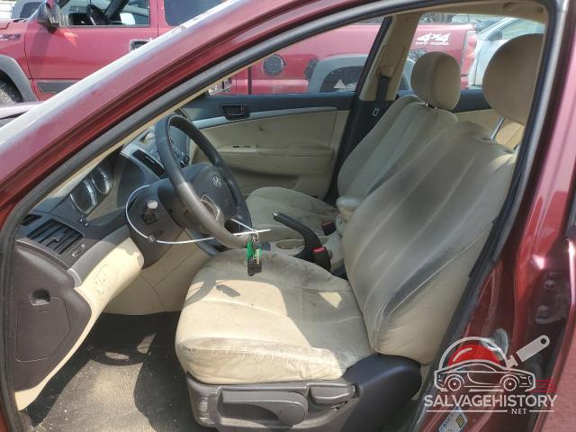5NPET46C09H467635 2009 HYUNDAI SONATA photo no. 7