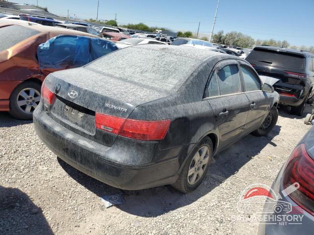 5NPET46C39H518206 2009 HYUNDAI SONATA photo no. 3
