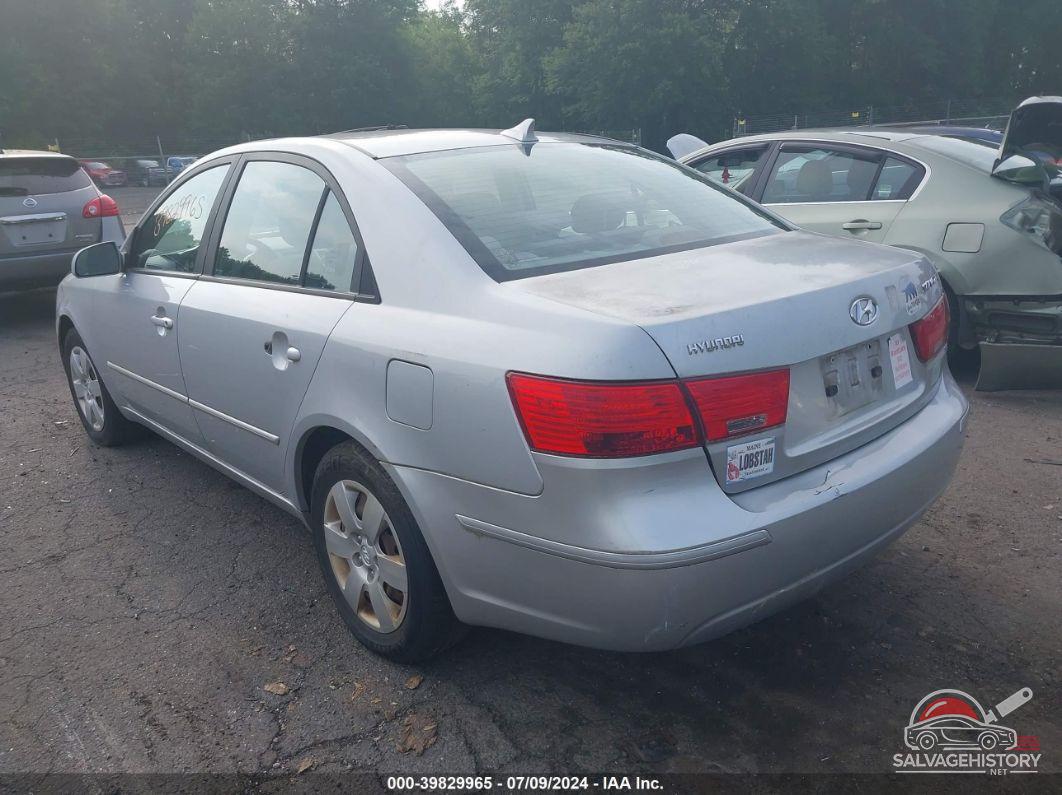 5NPET4AC9AH652553 2010 HYUNDAI SONATA photo no. 3