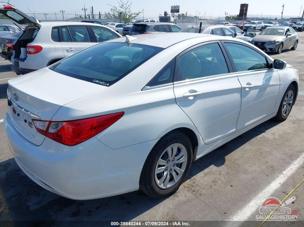 5NPEB4AC6BH023143 2011 HYUNDAI SONATA photo no. 4