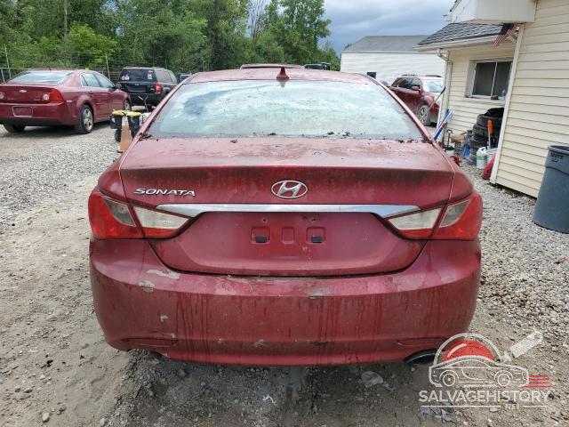 5NPEC4ACXBH034725 2011 HYUNDAI SONATA photo no. 6