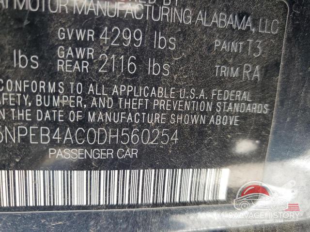 5NPEB4AC0DH560254 2013 HYUNDAI SONATA photo no. 12