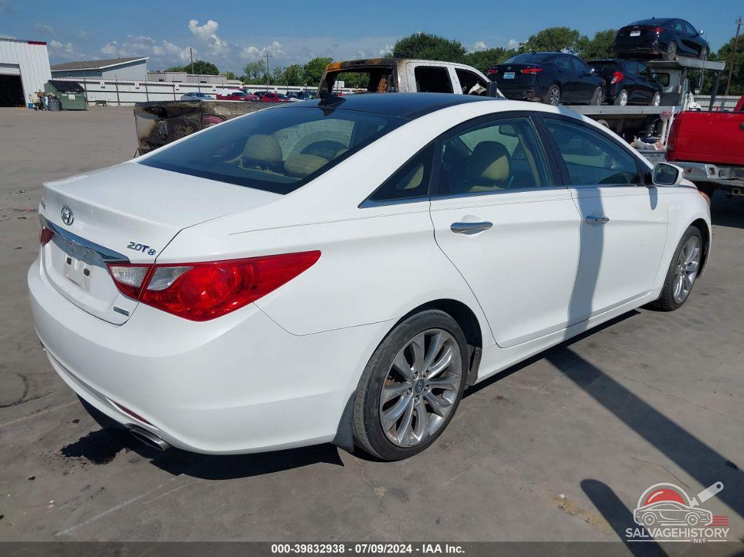 5NPEC4AB6DH575927 2013 HYUNDAI SONATA photo no. 4