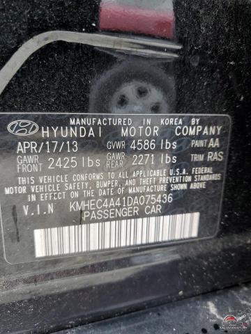 KMHEC4A41DA075436 2013 HYUNDAI SONATA photo no. 12