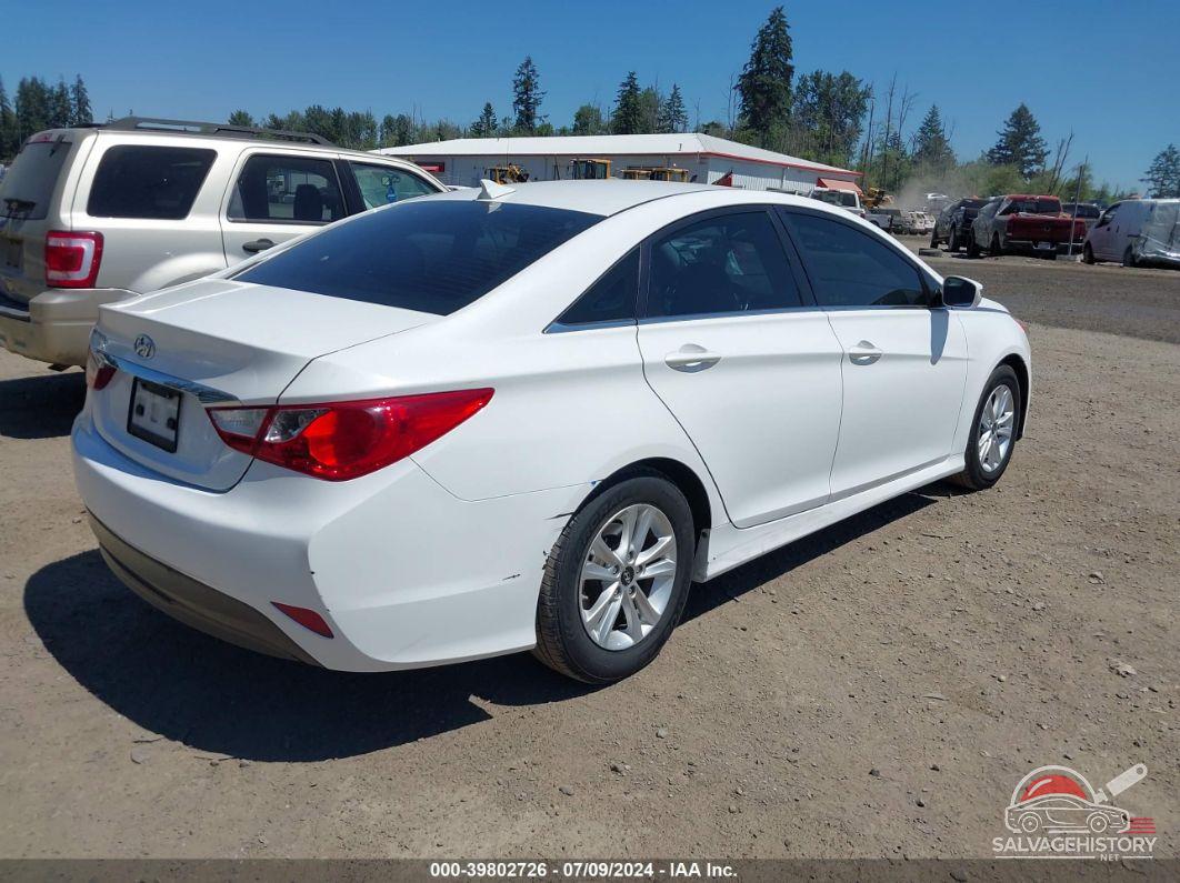 5NPEB4AC3EH835911 2014 HYUNDAI SONATA photo no. 4