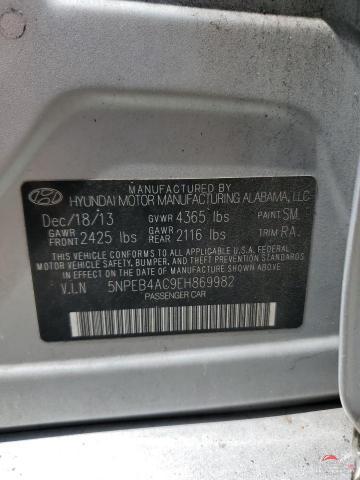 5NPEB4AC9EH869982 2014 HYUNDAI SONATA photo no. 13