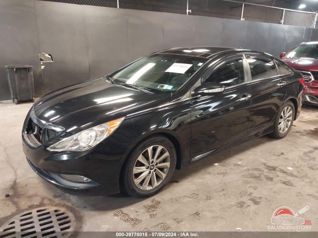 5NPEC4AC4EH841617 2014 HYUNDAI SONATA photo no. 2