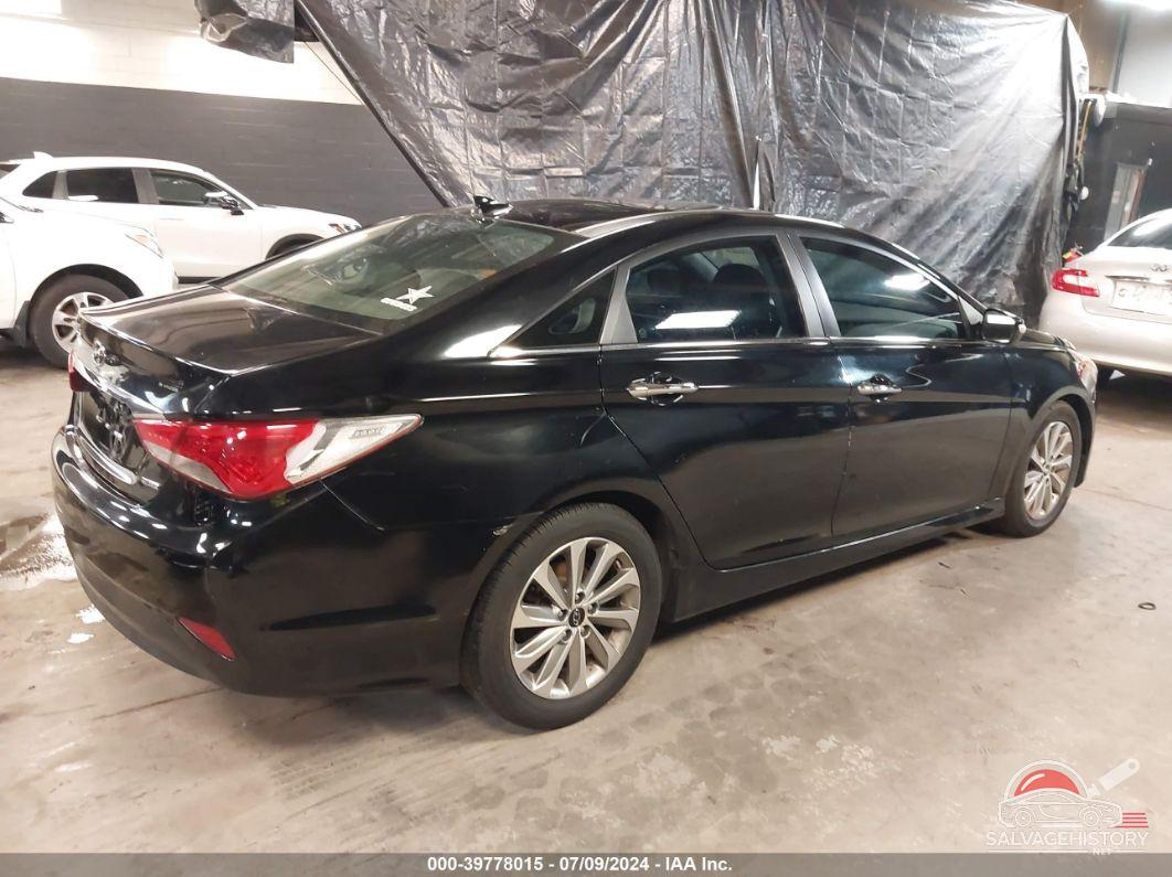 5NPEC4AC4EH841617 2014 HYUNDAI SONATA photo no. 4