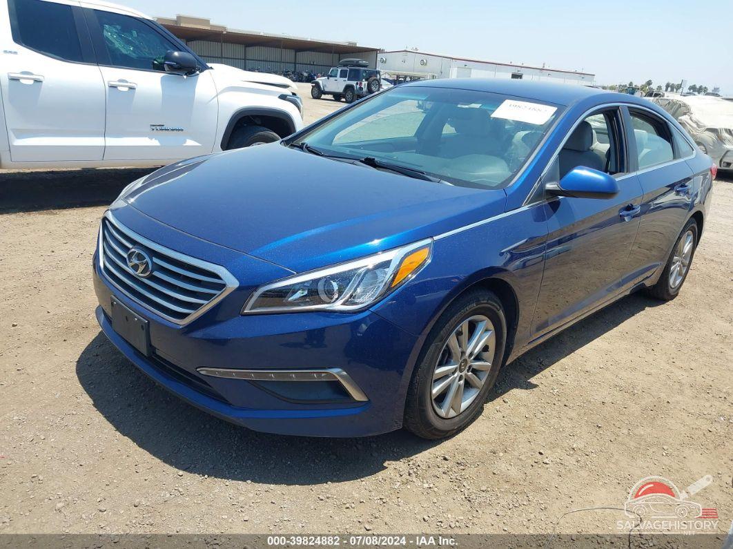 5NPE24AF5FH229330 2015 HYUNDAI SONATA photo no. 2