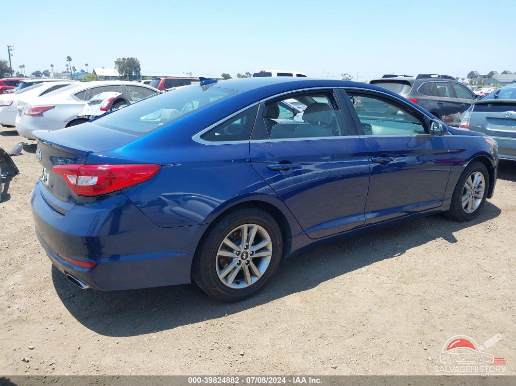5NPE24AF5FH229330 2015 HYUNDAI SONATA photo no. 4