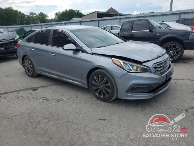5NPE34AF9FH254437 2015 HYUNDAI SONATA photo no. 4