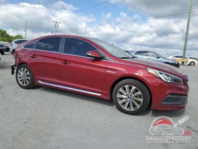 5NPE34AFXFH049614 2015 HYUNDAI SONATA photo no. 4