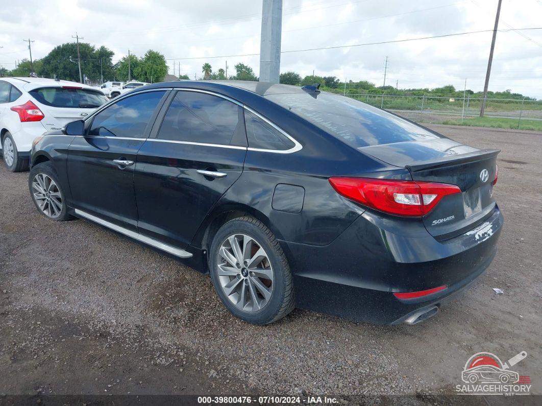 5NPE34AFXFH130631 2015 HYUNDAI SONATA photo no. 3