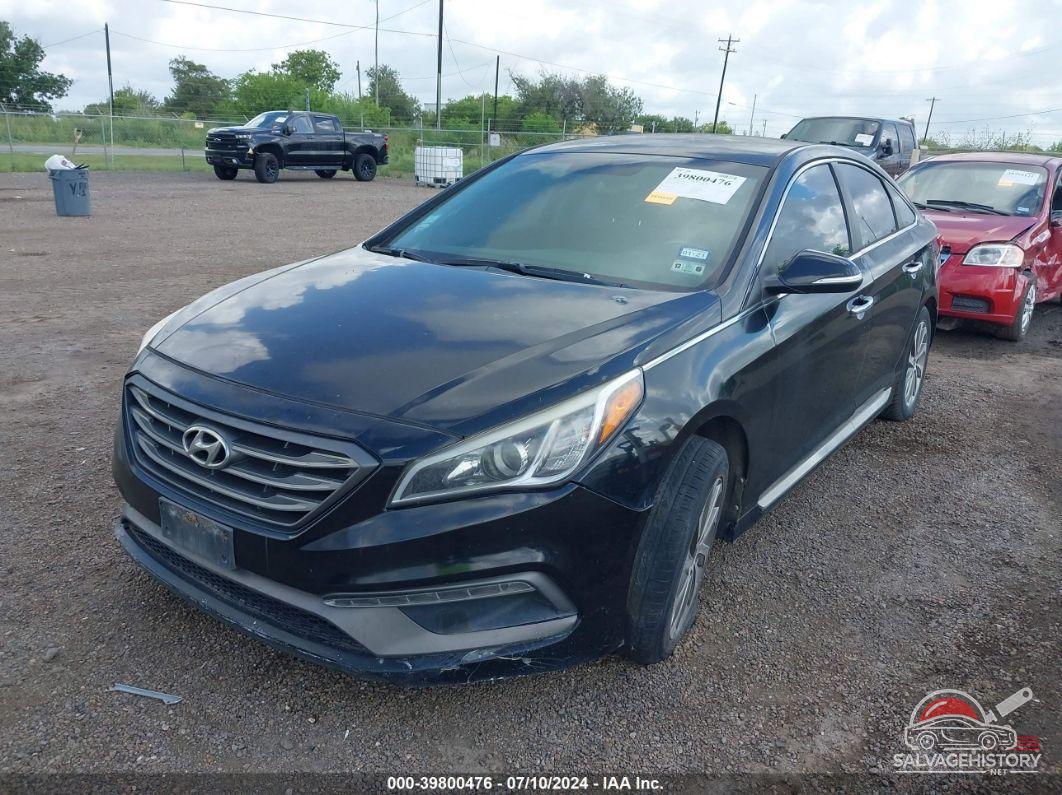 5NPE34AFXFH130631 2015 HYUNDAI SONATA photo no. 6