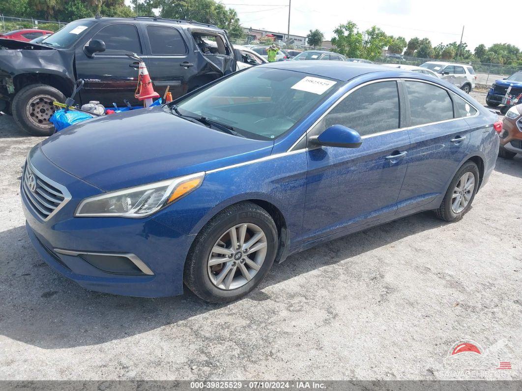 5NPE24AF9GH301132 2016 HYUNDAI SONATA photo no. 2