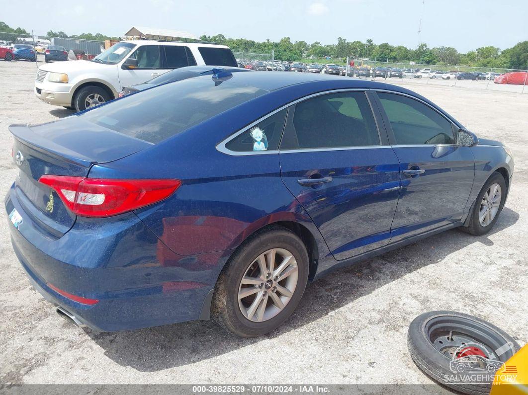 5NPE24AF9GH301132 2016 HYUNDAI SONATA photo no. 4