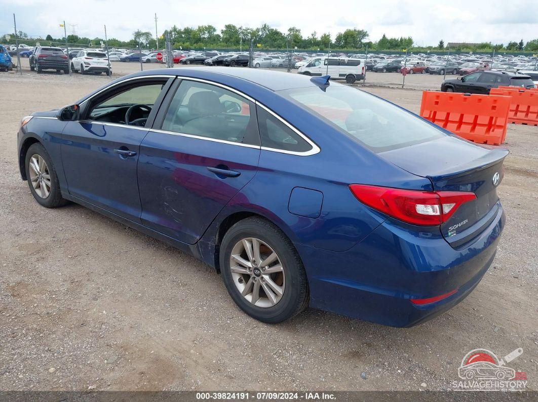 5NPE24AF8HH590957 2017 HYUNDAI SONATA photo no. 3