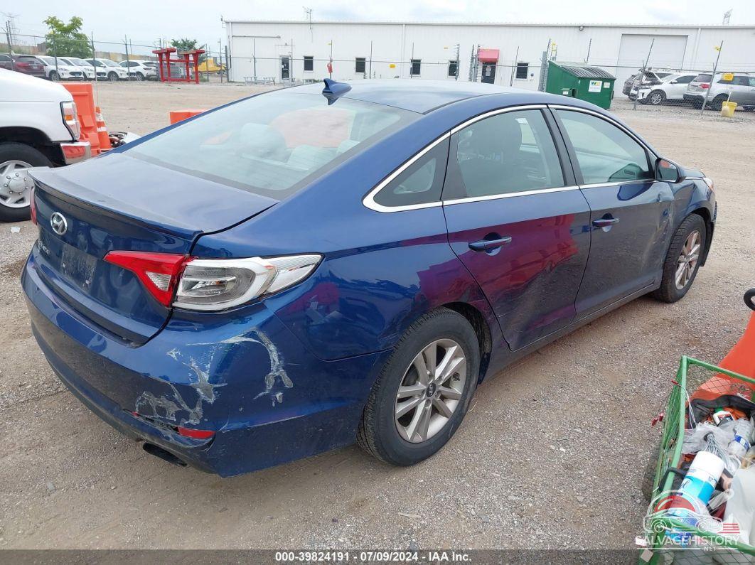 5NPE24AF8HH590957 2017 HYUNDAI SONATA photo no. 4