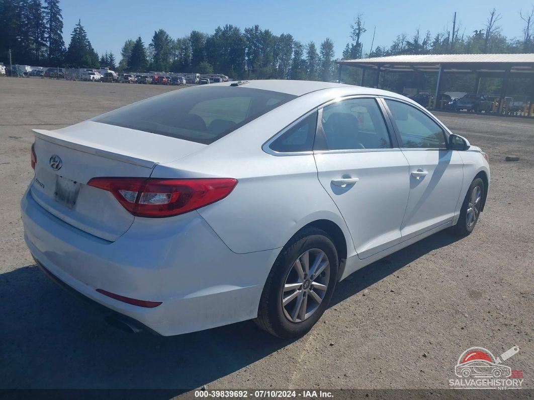 5NPE24AFXHH586294 2017 HYUNDAI SONATA photo no. 4