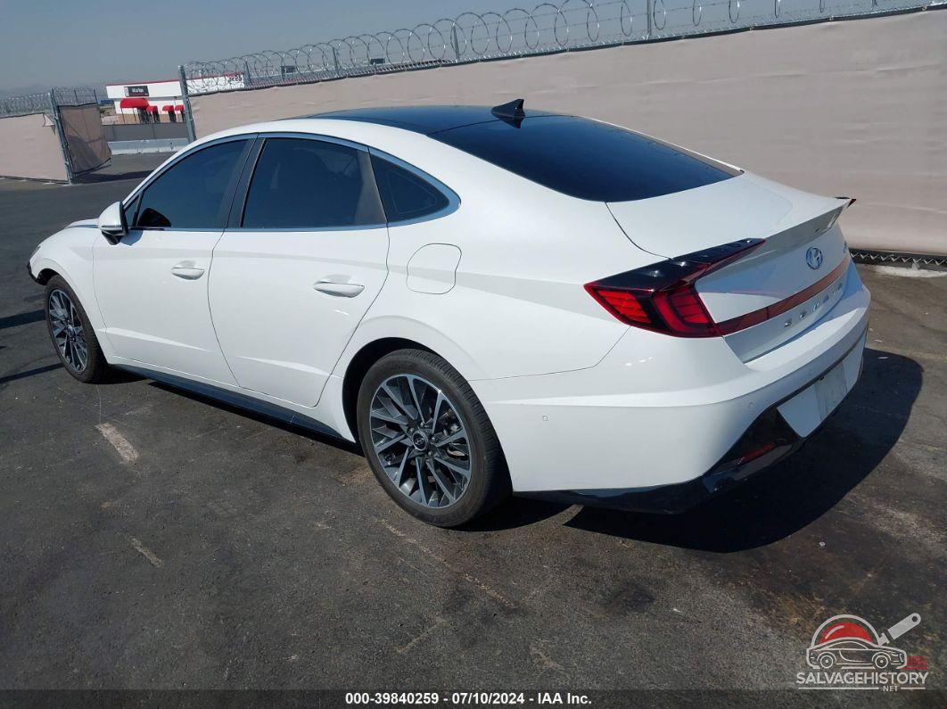 KMHL34J29NA211514 2022 HYUNDAI SONATA photo no. 3
