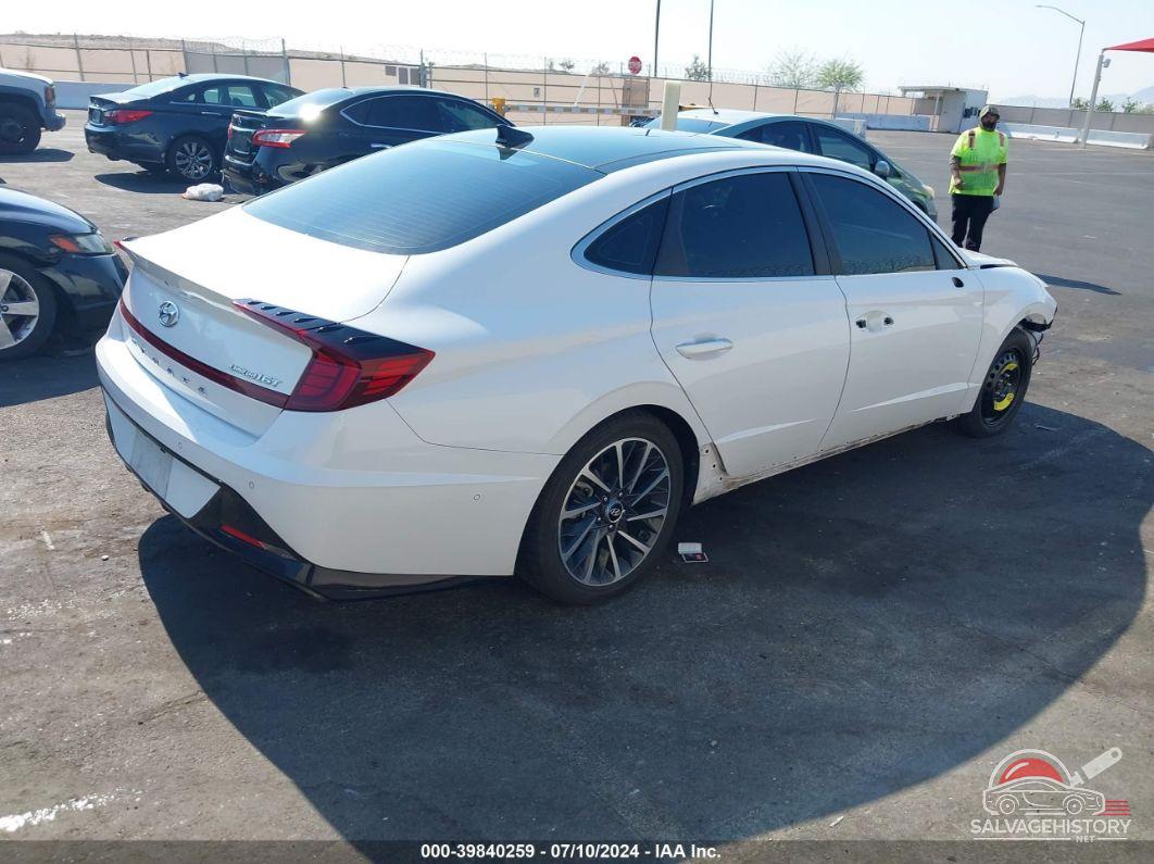 KMHL34J29NA211514 2022 HYUNDAI SONATA photo no. 4