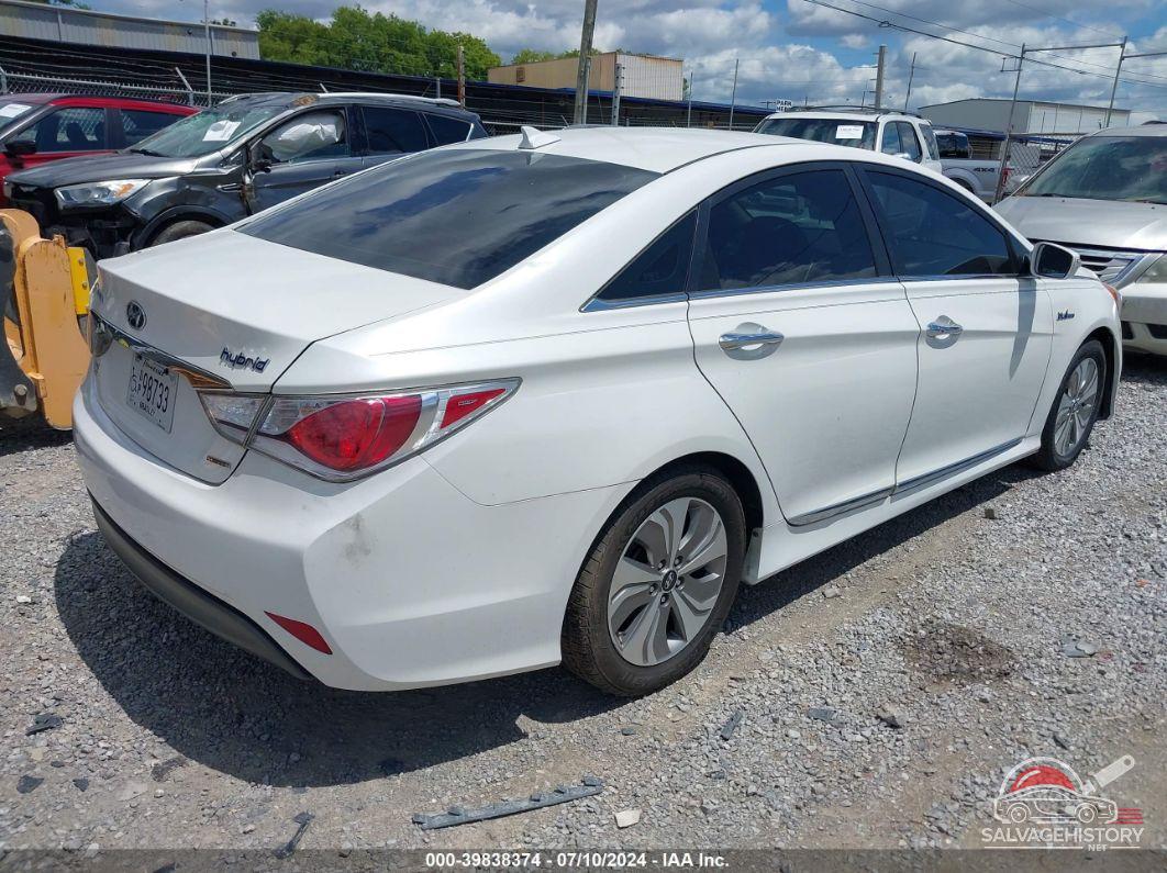 KMHEC4A44DA083269 2013 HYUNDAI SONATA HYBRID photo no. 4