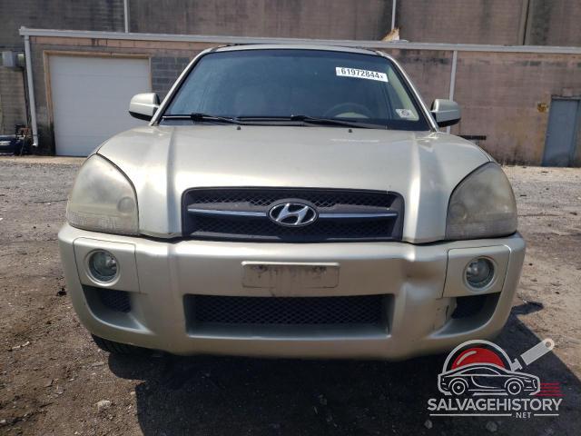 KM8JN72D77U636279 2007 HYUNDAI TUCSON photo no. 5