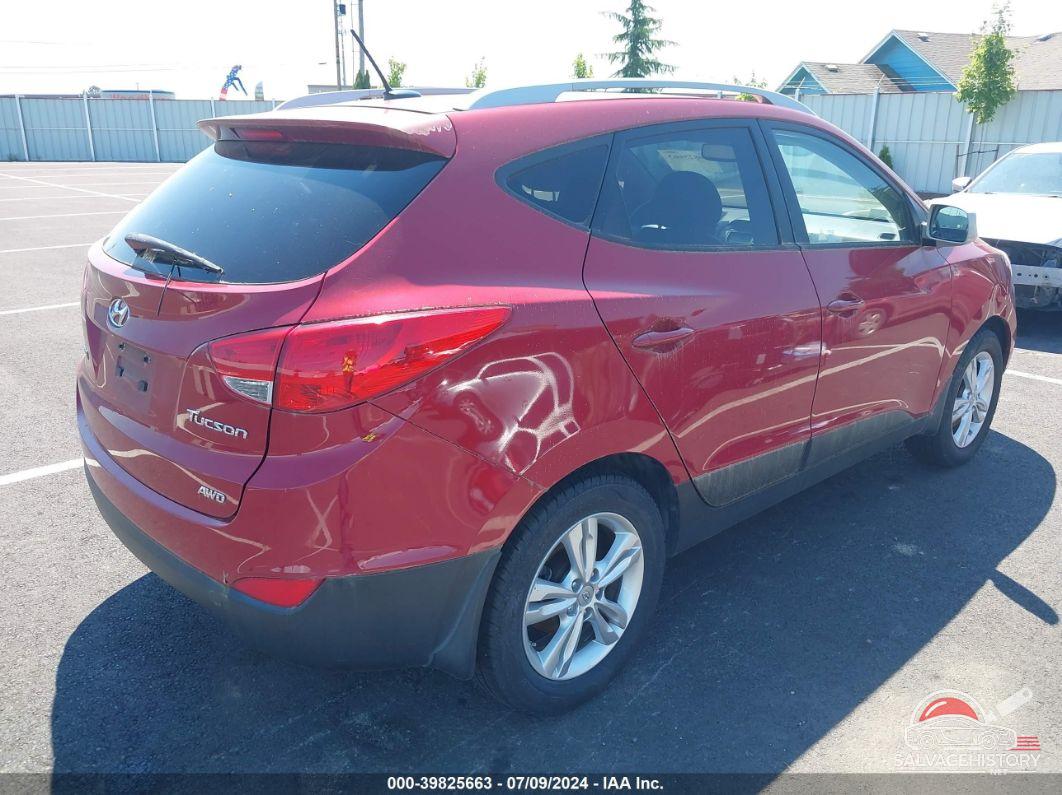 KM8JUCAC4BU314969 2011 HYUNDAI TUCSON photo no. 4