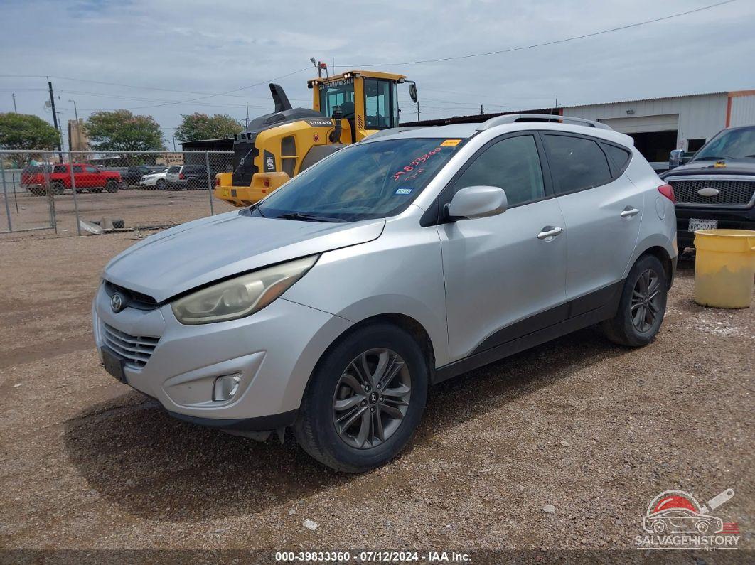 KM8JUCAGXEU939447 2014 HYUNDAI TUCSON photo no. 2