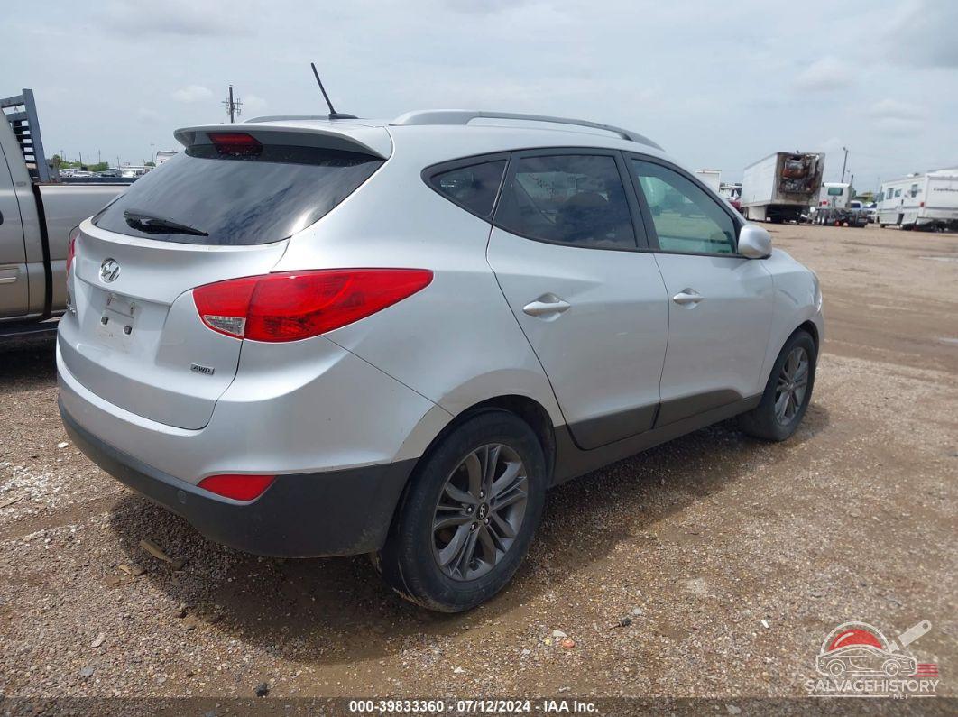 KM8JUCAGXEU939447 2014 HYUNDAI TUCSON photo no. 4