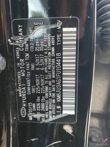 KM8JU3AG1FU104418 2015 HYUNDAI TUCSON photo no. 13
