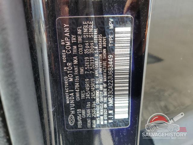 KM8J3CA22JU683449 2018 HYUNDAI TUCSON photo no. 13