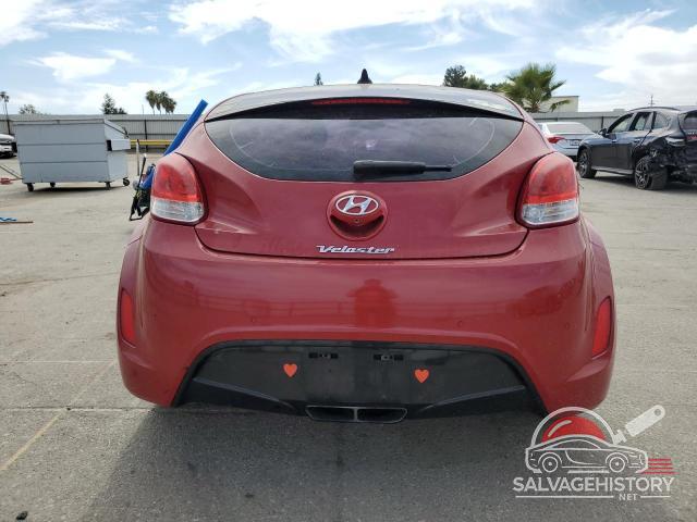 KMHTC6AD9CU060991 2012 HYUNDAI VELOSTER photo no. 6