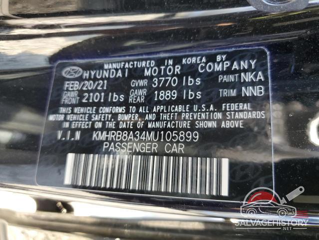 KMHRB8A34MU105899 2021 HYUNDAI VENUE photo no. 14